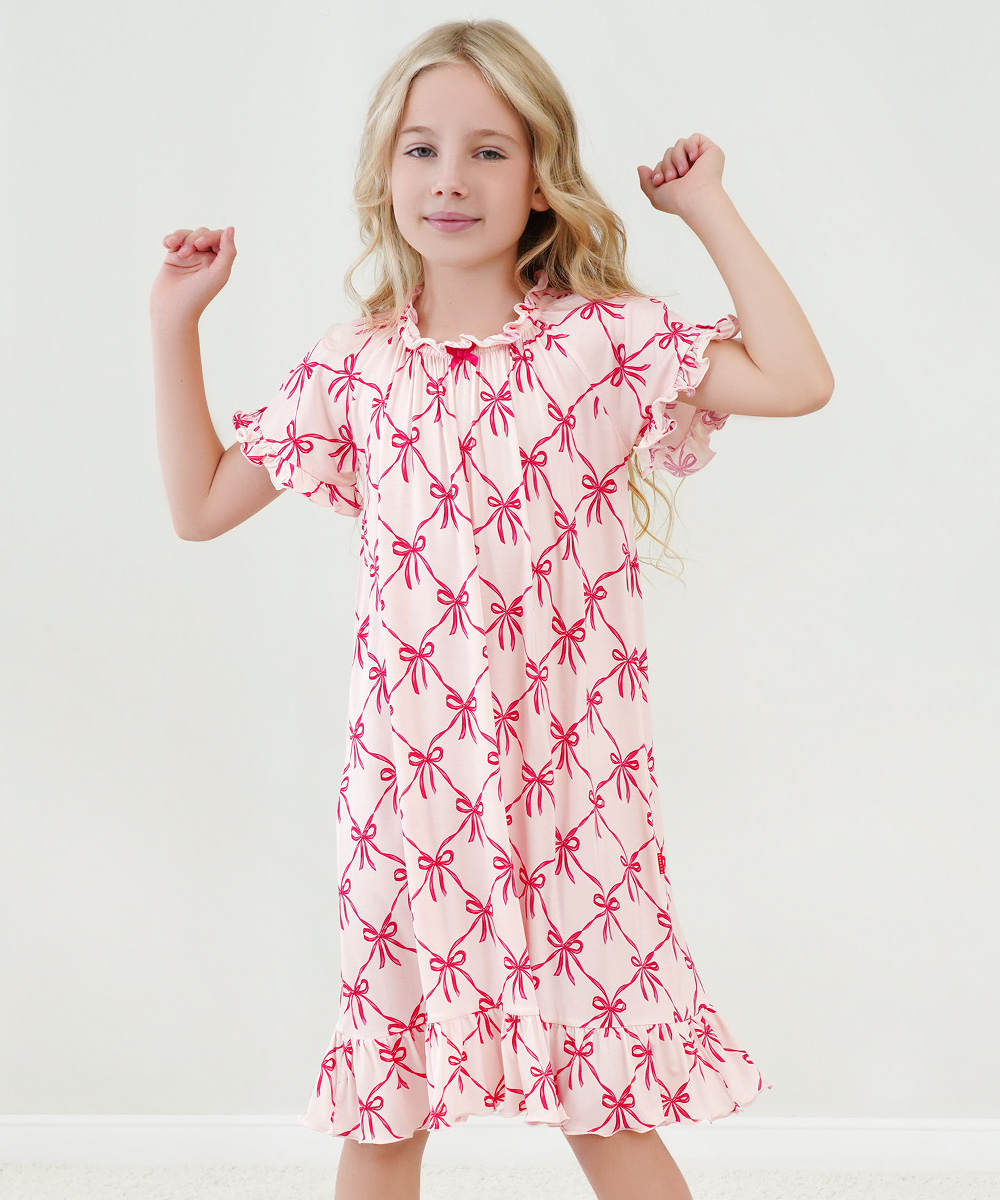 Big Girls Ruffle Hem Nightgowns
