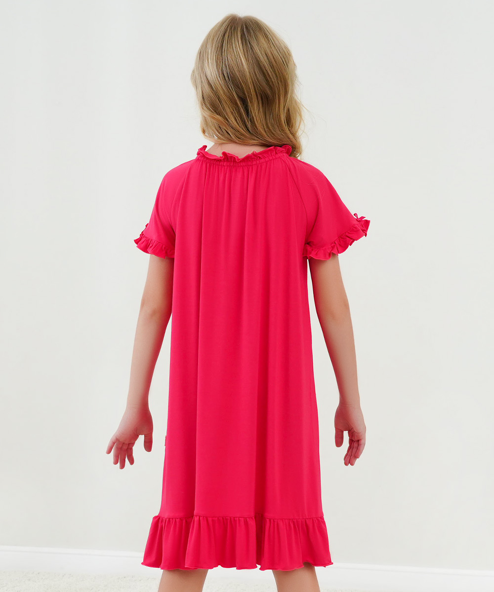 Big Girls Ruffle Hem Nightgowns