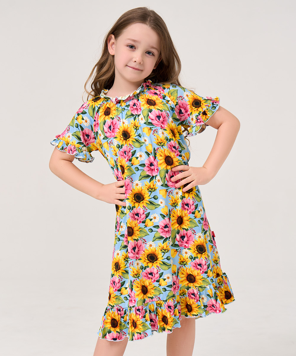Big Girls Ruffle Hem Nightgowns