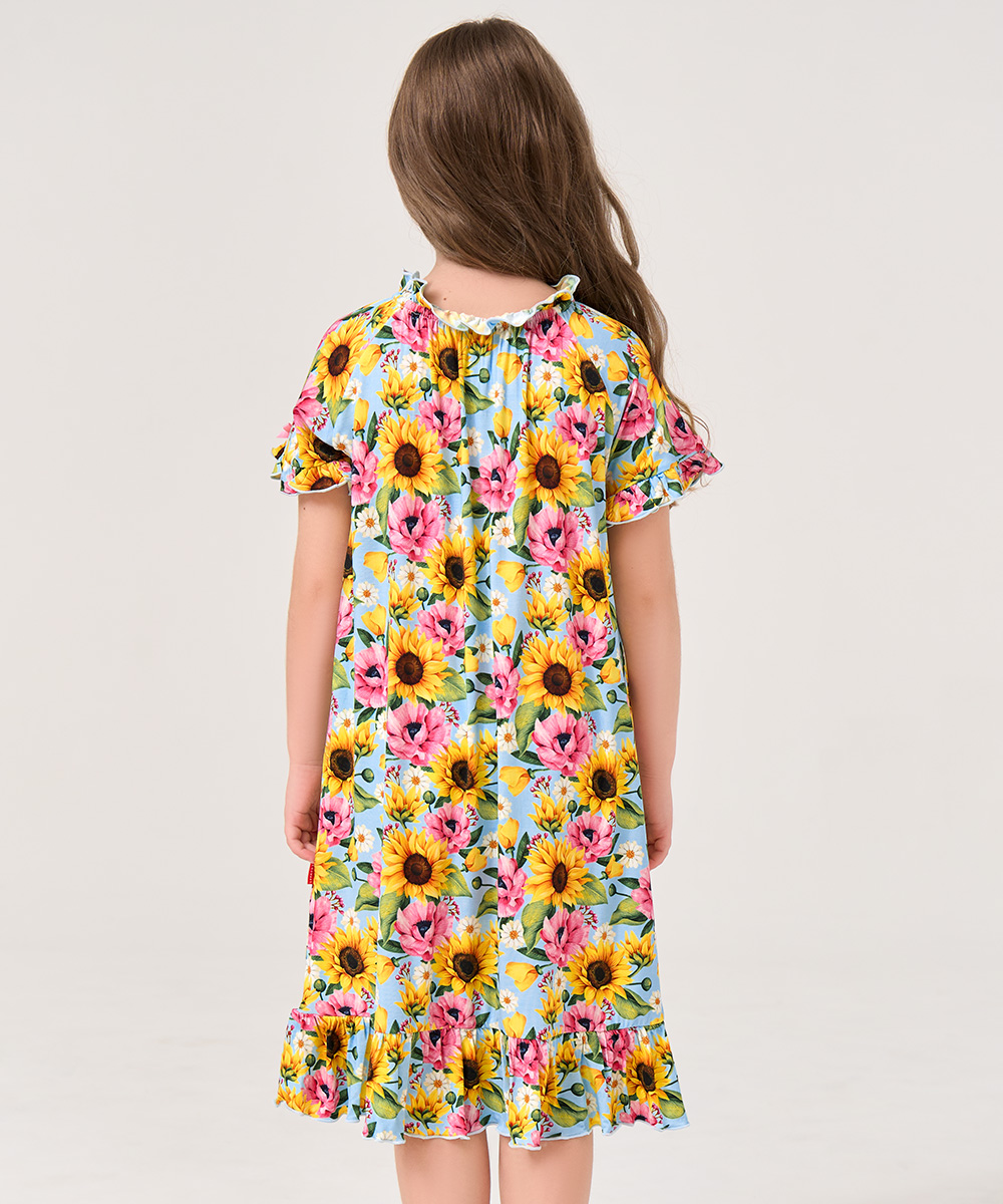 Big Girls Ruffle Hem Nightgowns