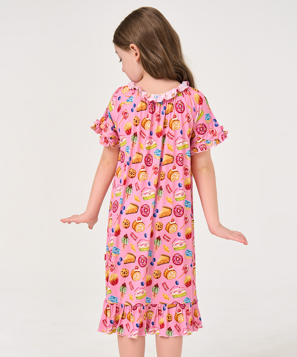 Big Girls Ruffle Hem Nightgowns