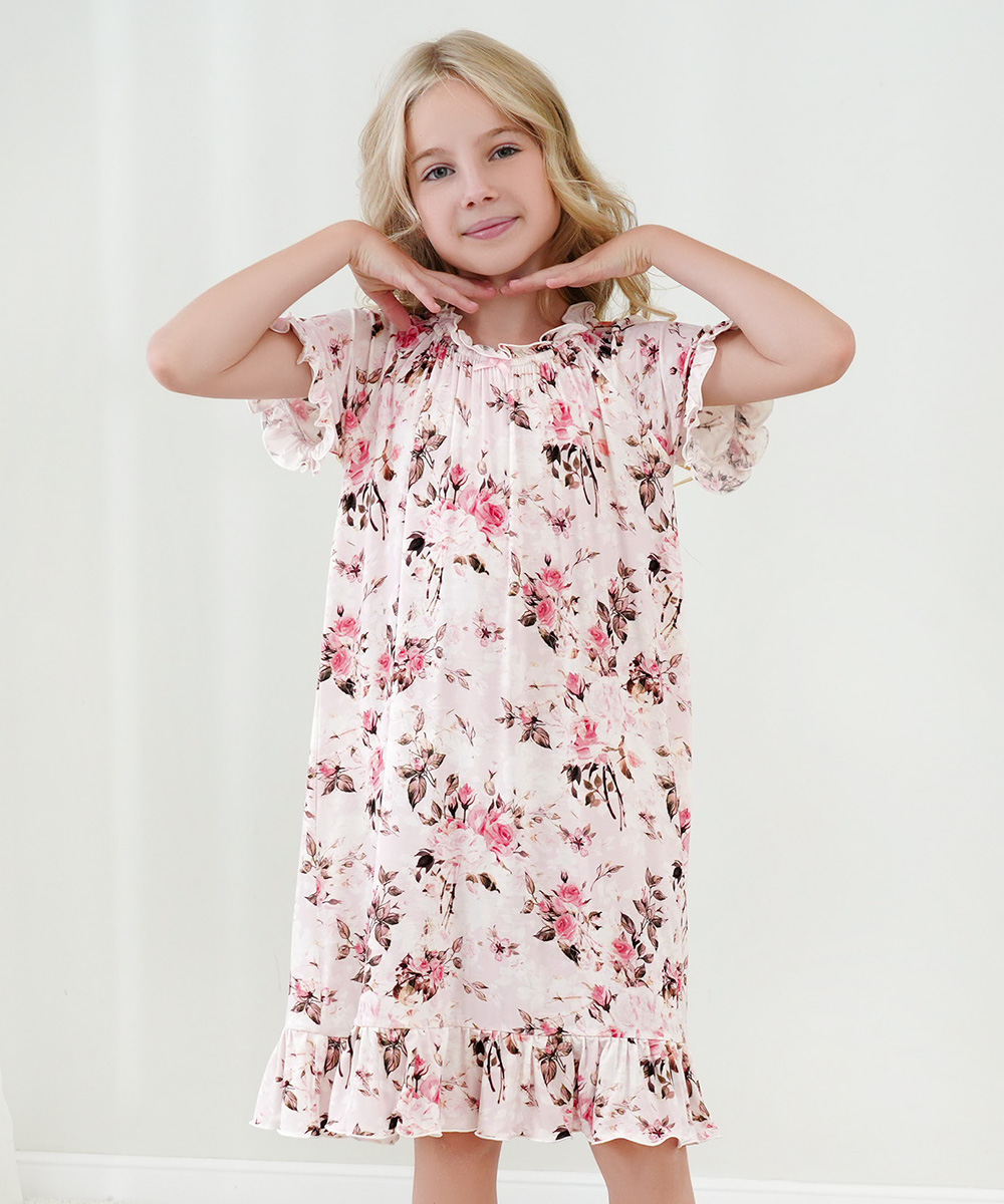Big Girls Ruffle Hem Nightgowns
