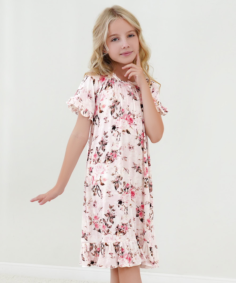 Big Girls Ruffle Hem Nightgowns