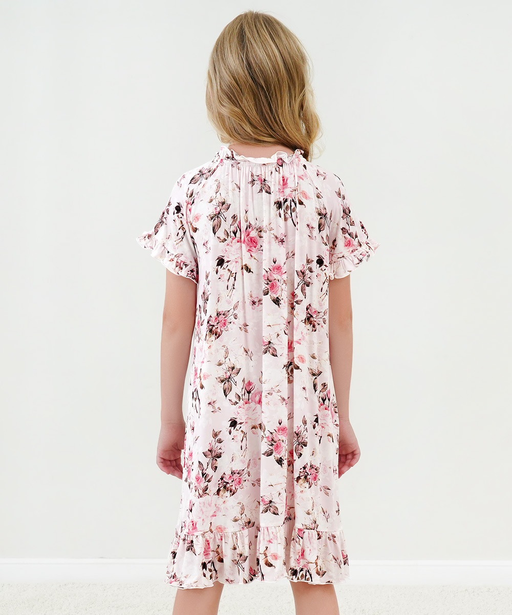 Big Girls Ruffle Hem Nightgowns
