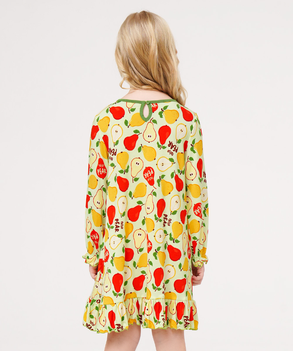 Toddler Girls Bamboo-derived Long Sleeve Nightgowns