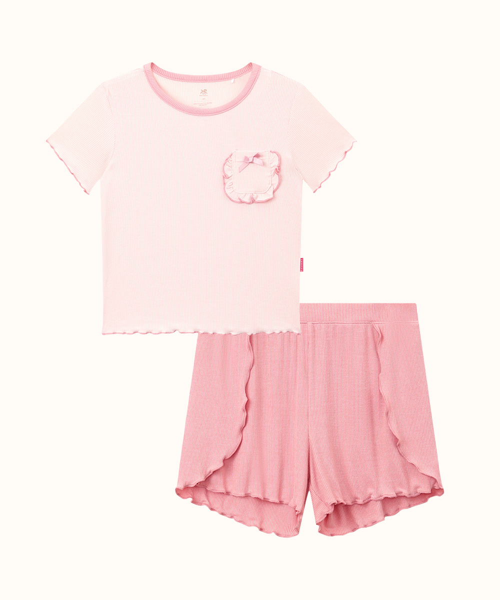 Toddler Girls Short Sleeve Top and Shorts