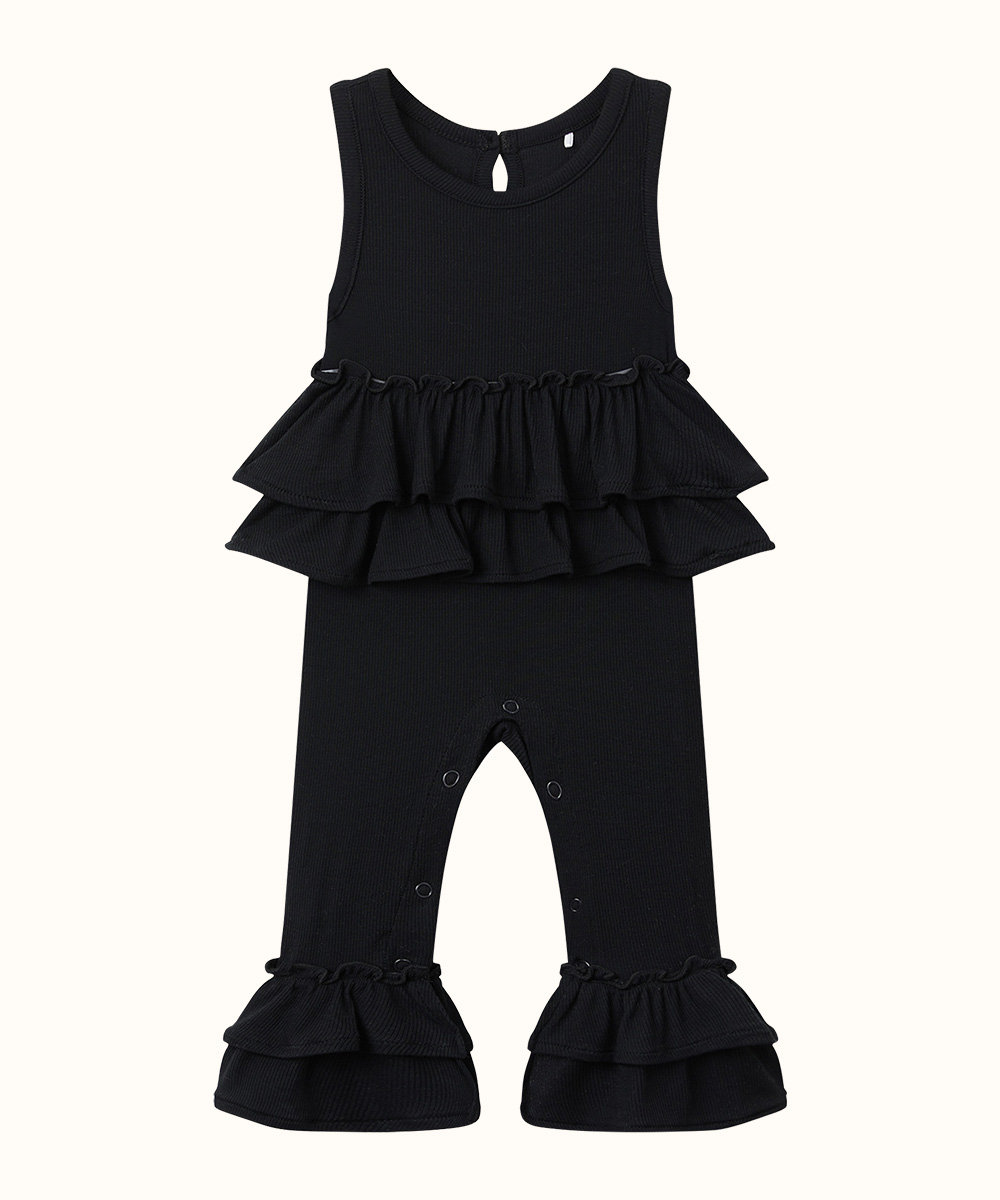 Bamboo Baby Girl Romper and Bell Bottoms