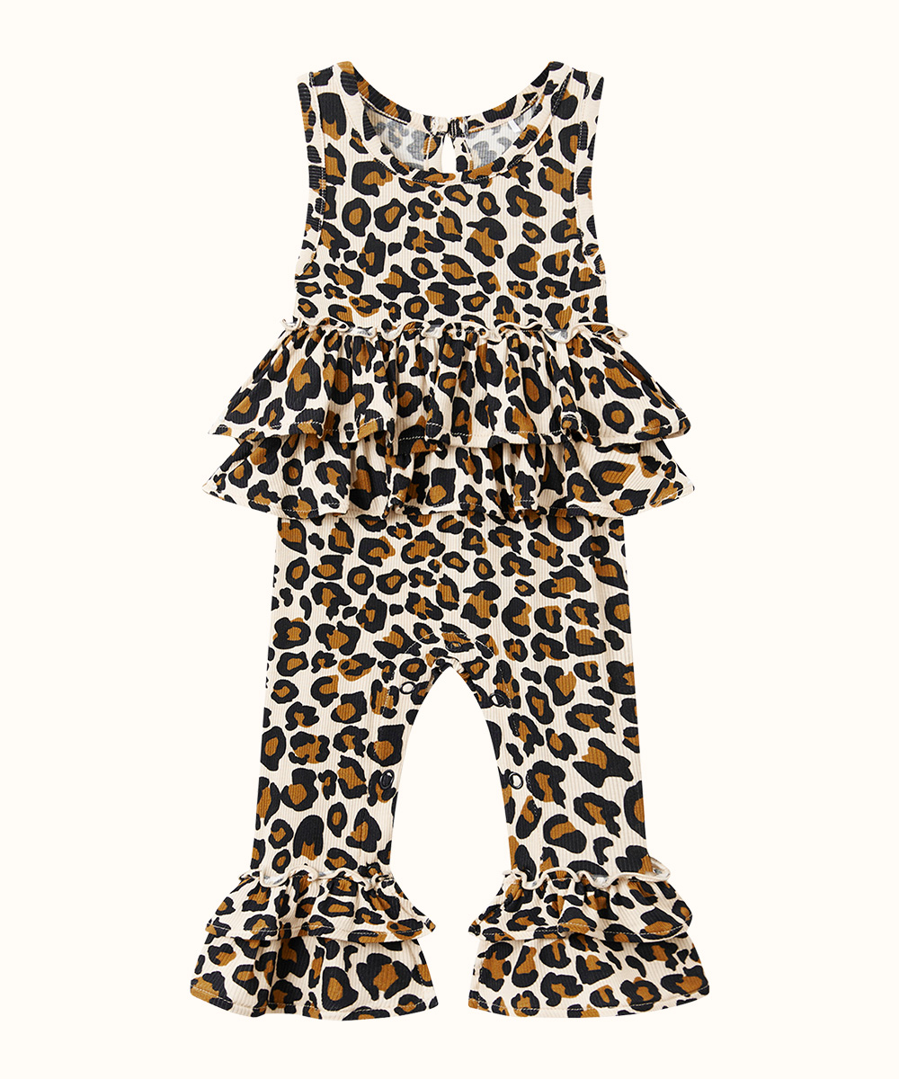Bamboo Baby Girl Romper and Bell Bottoms