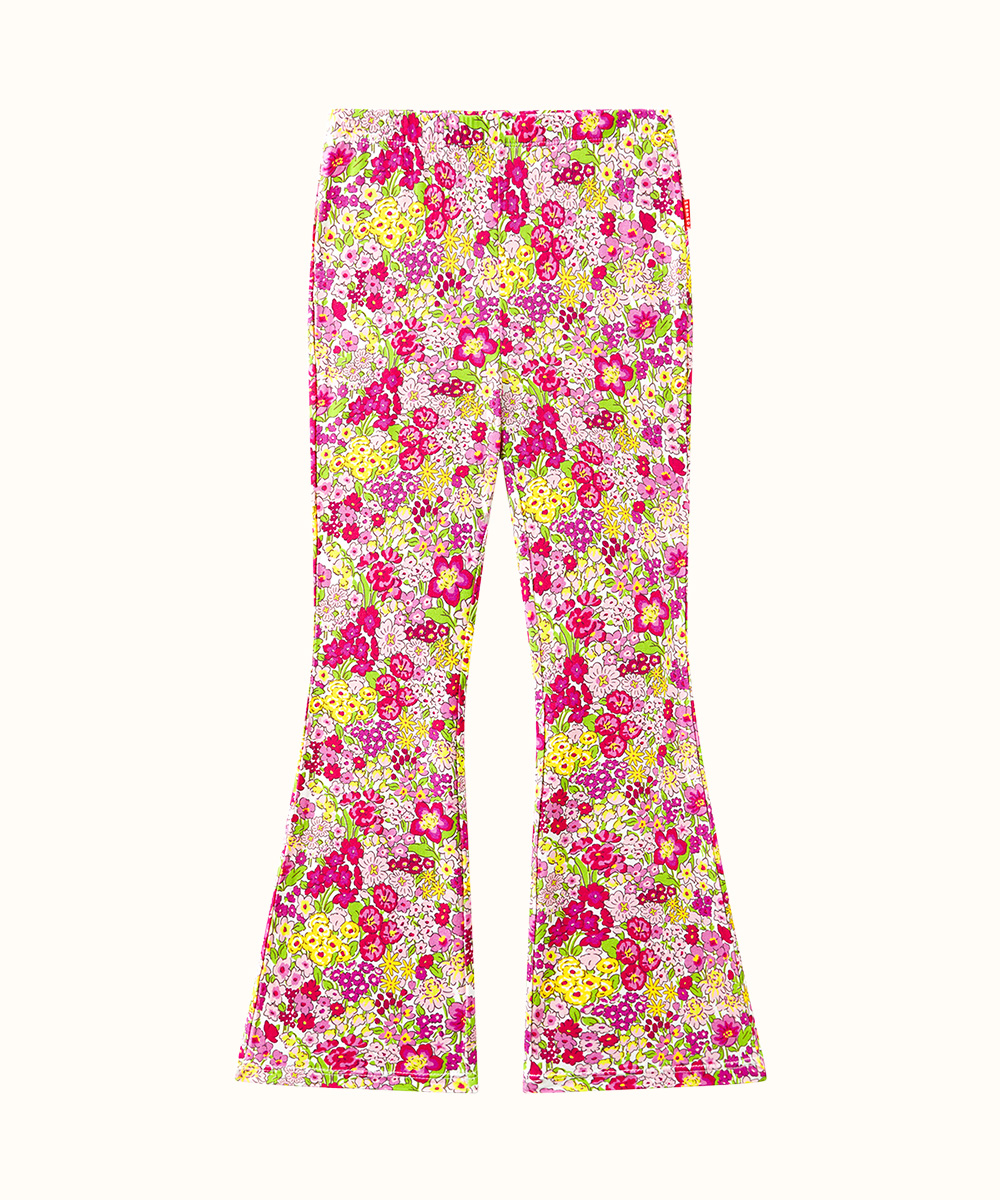 Bamboo Kids Bell- Bottom Print Pants