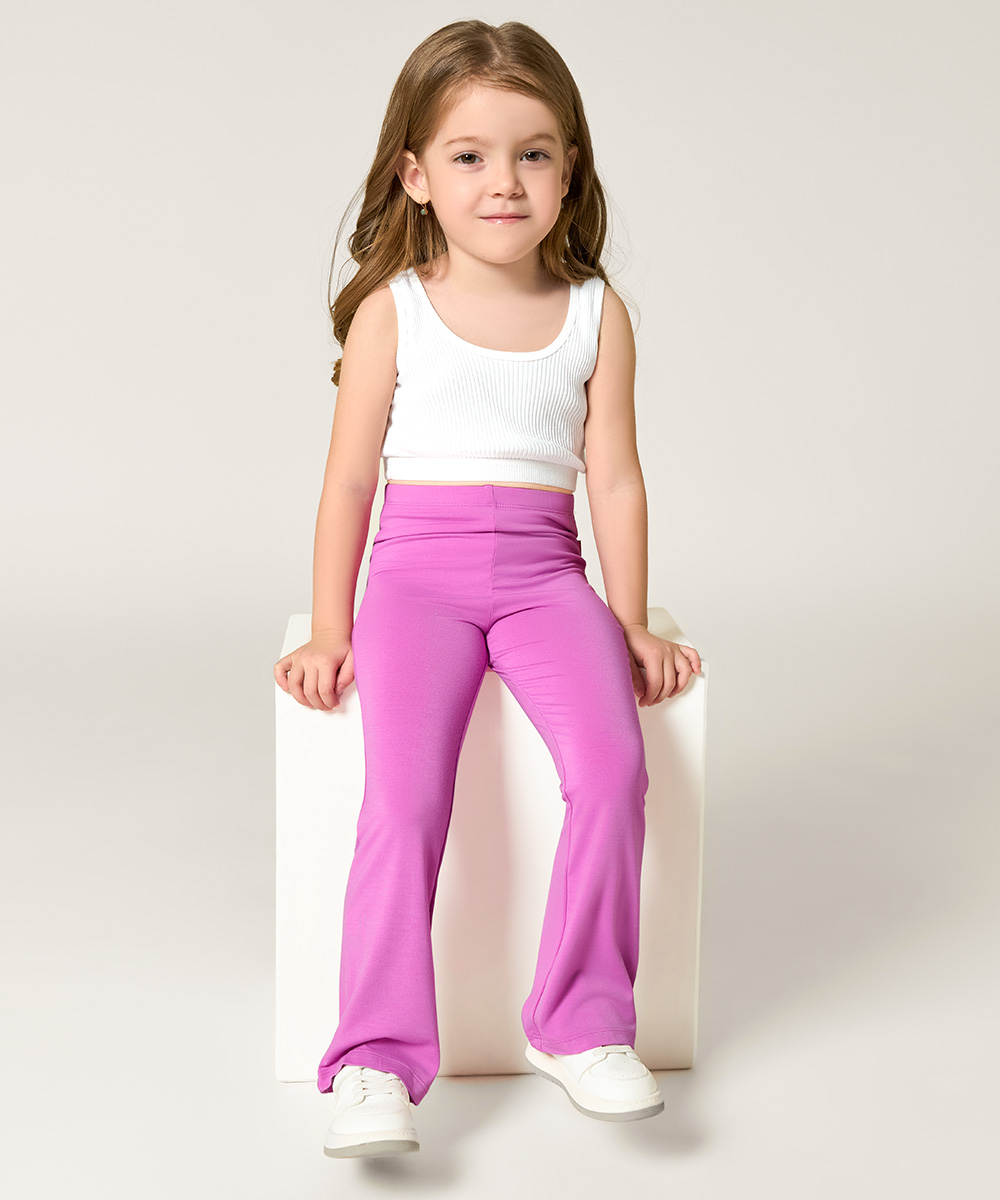 Bamboo Kids Bell- Bottom Pants