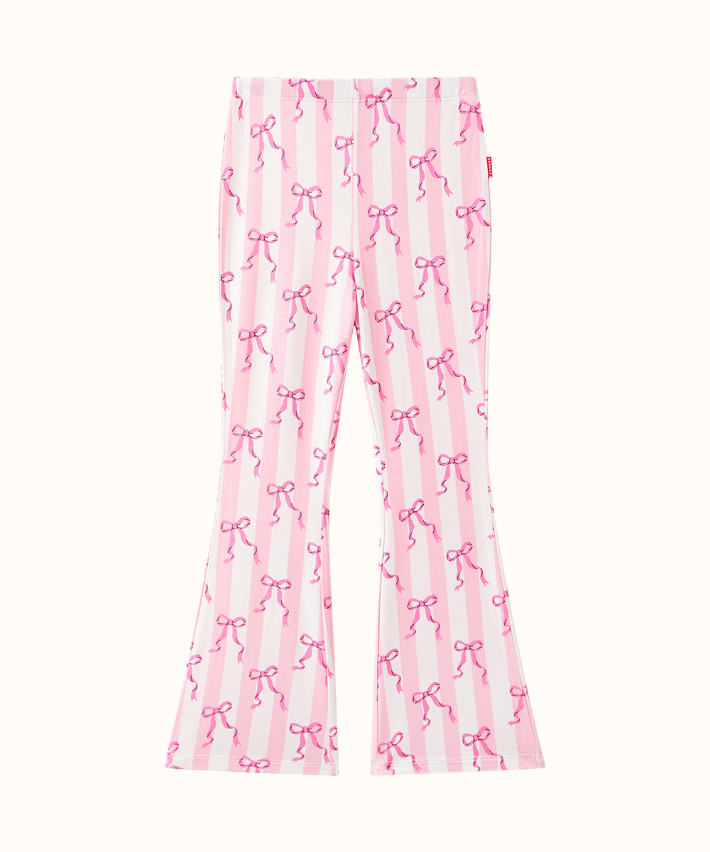 Bamboo Kids Bell- Bottom Print Pants
