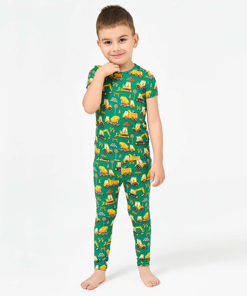 Toddler Boy Short Sleeve Pajamas