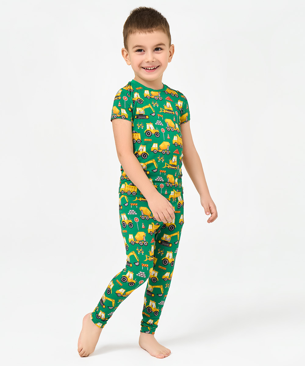 Toddler Boy Short Sleeve Pajamas