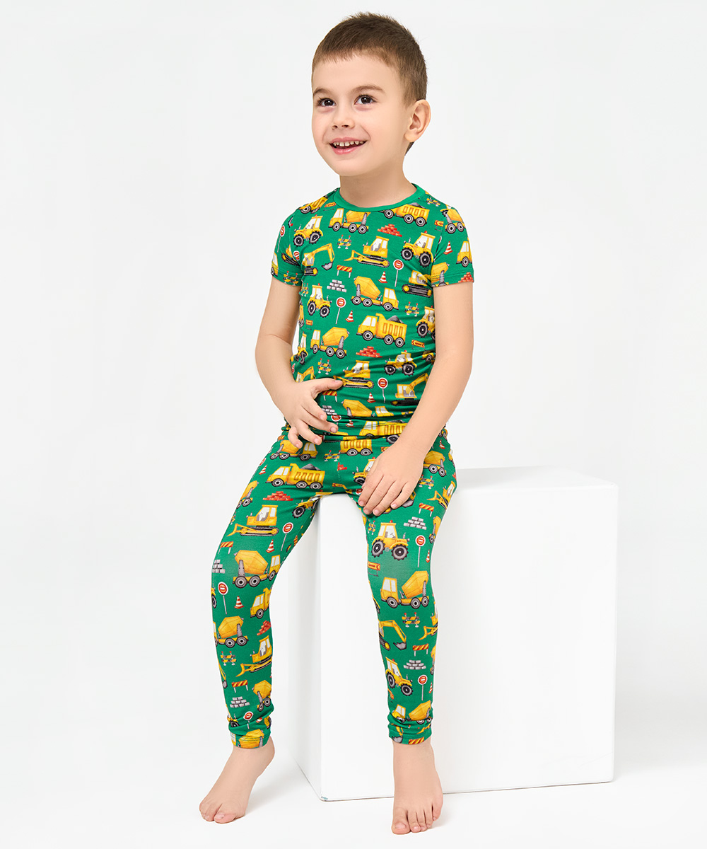 Toddler Boy Short Sleeve Pajamas