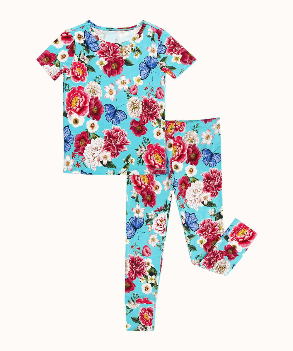Toddler Short Sleeve Bamboo Pajamas