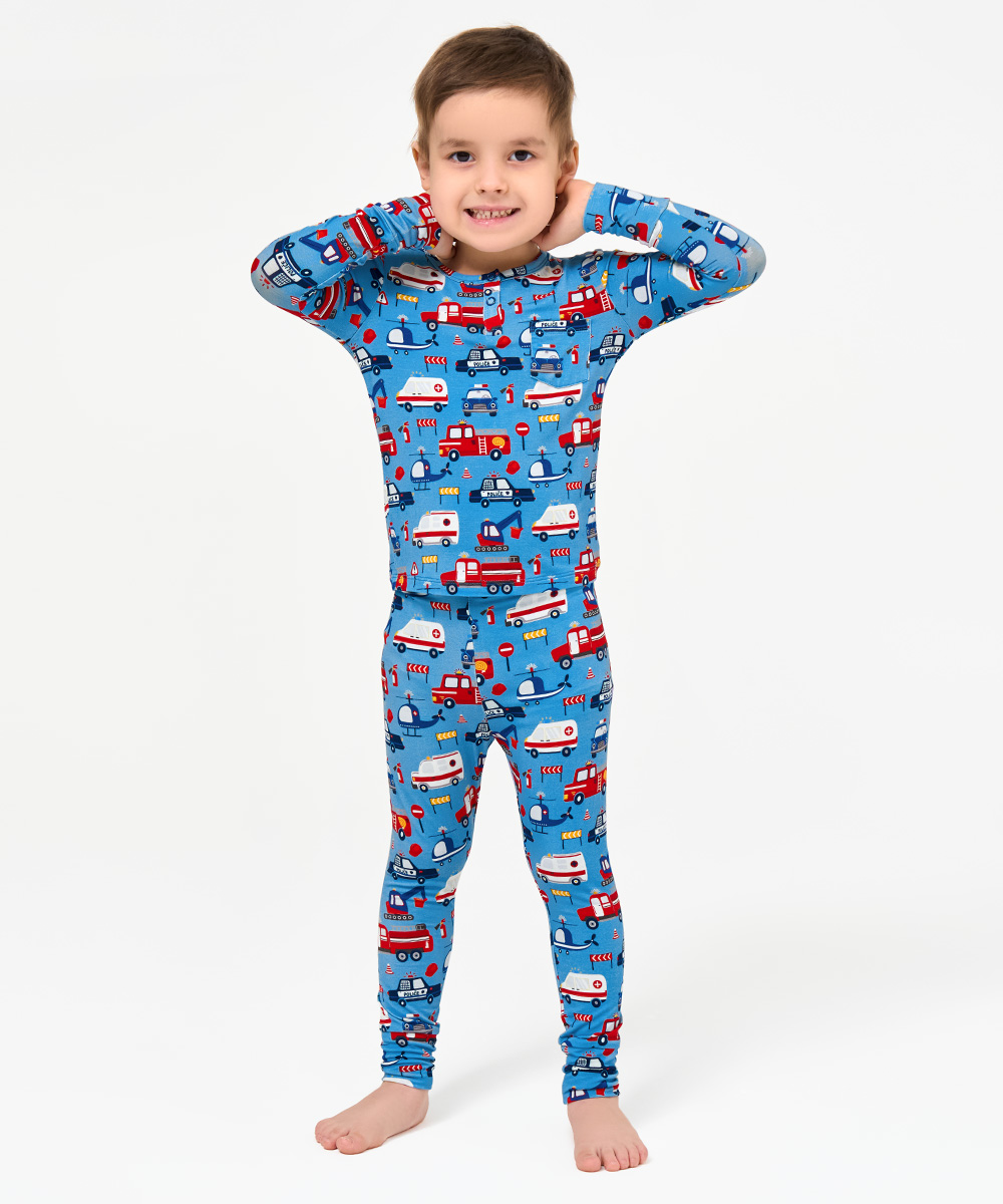 Toddler Boys' Bamboo Sleepwear