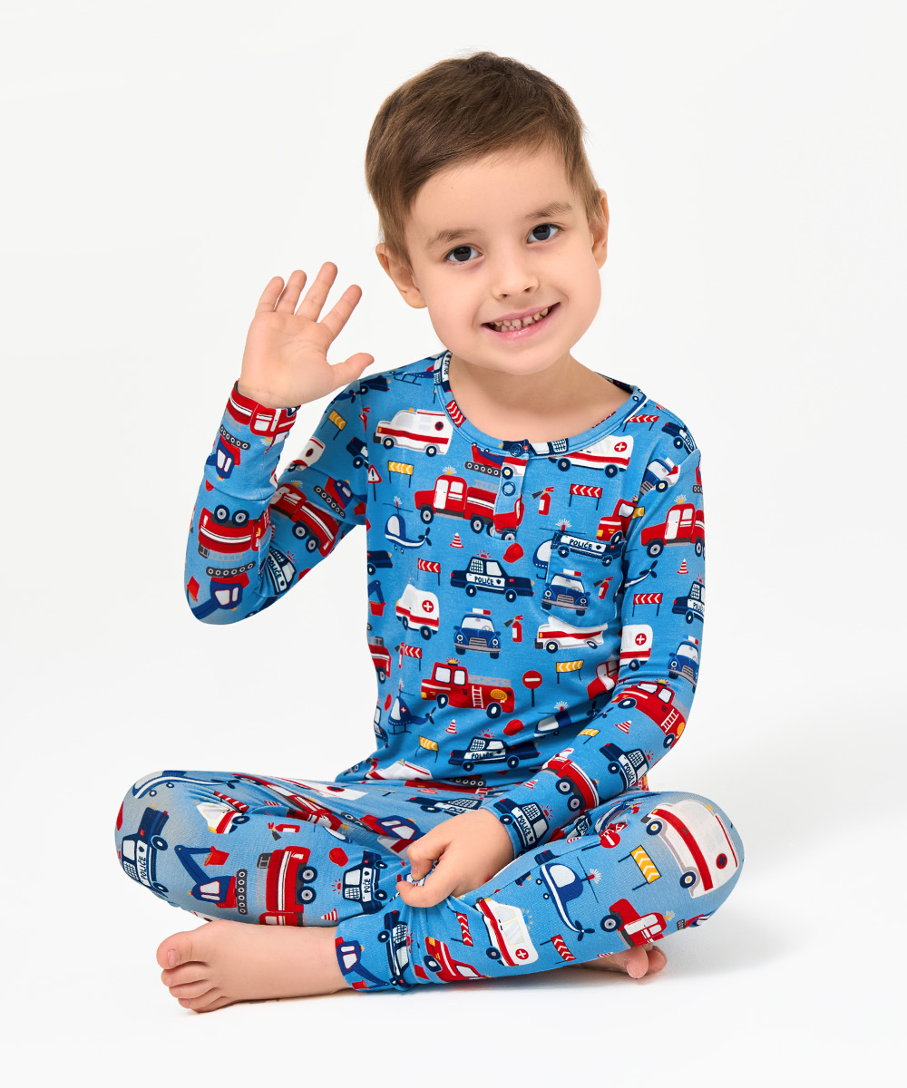 Toddler Boys' Bamboo Sleepwear