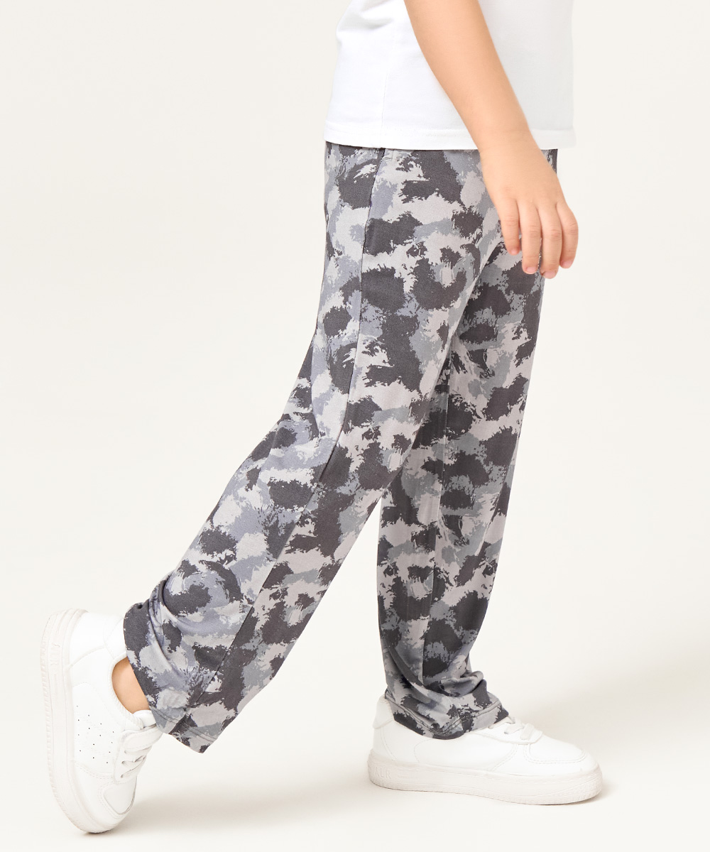Toddler Boys Wide Leg Pajama Pants