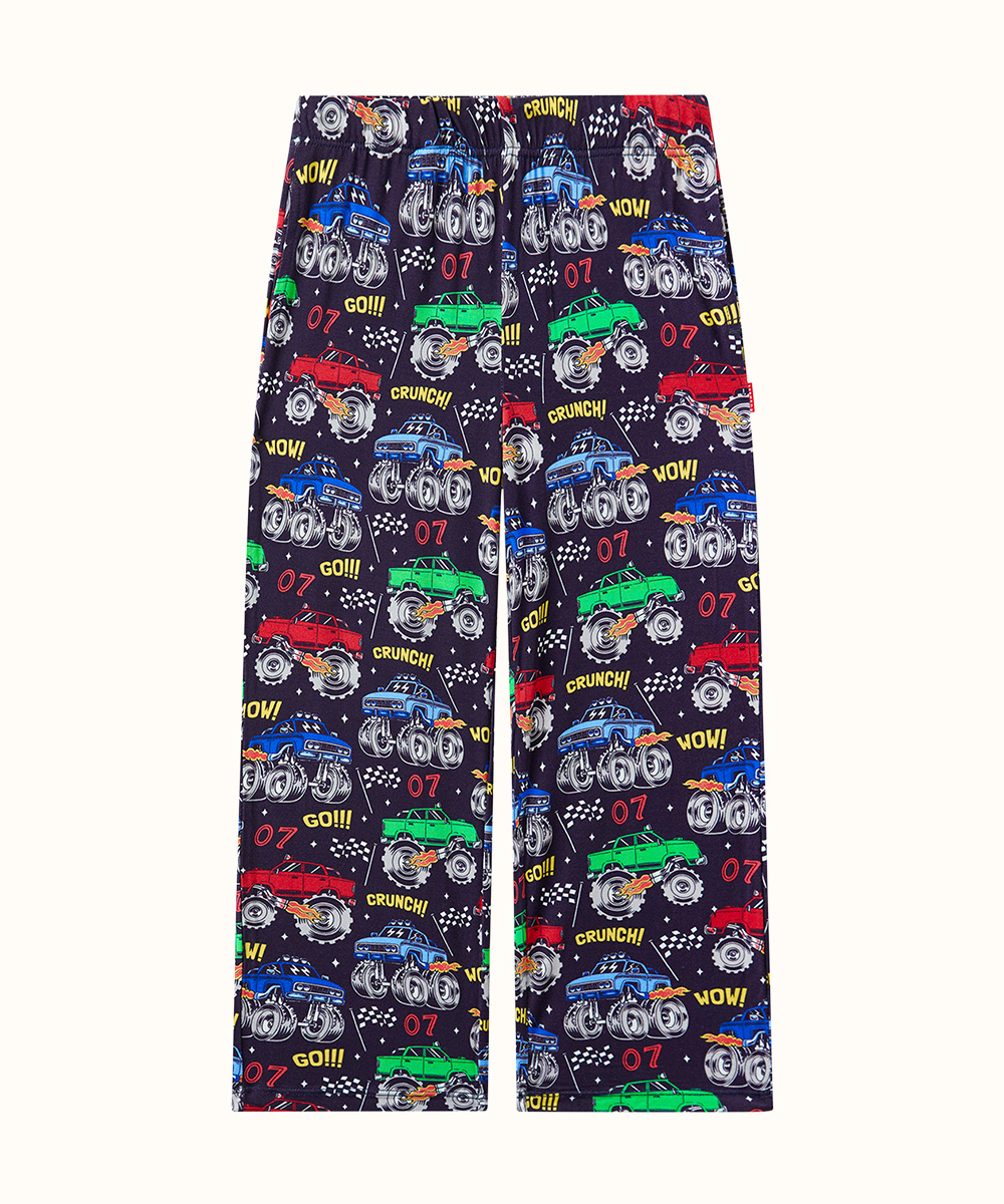 Toddler Boys Wide Leg Pajama Pants