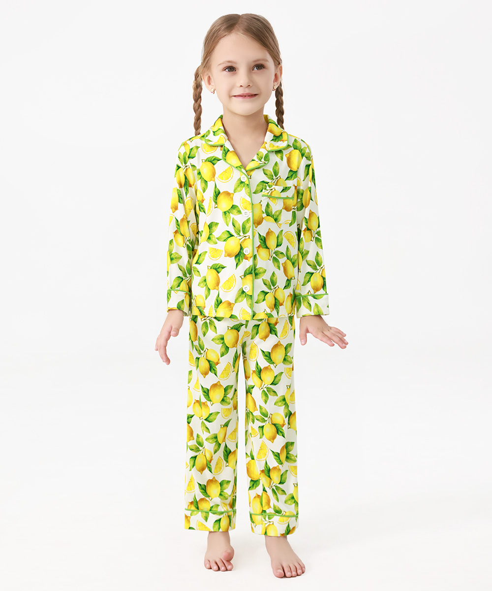Toddler Girls Bamboo Pajama Set