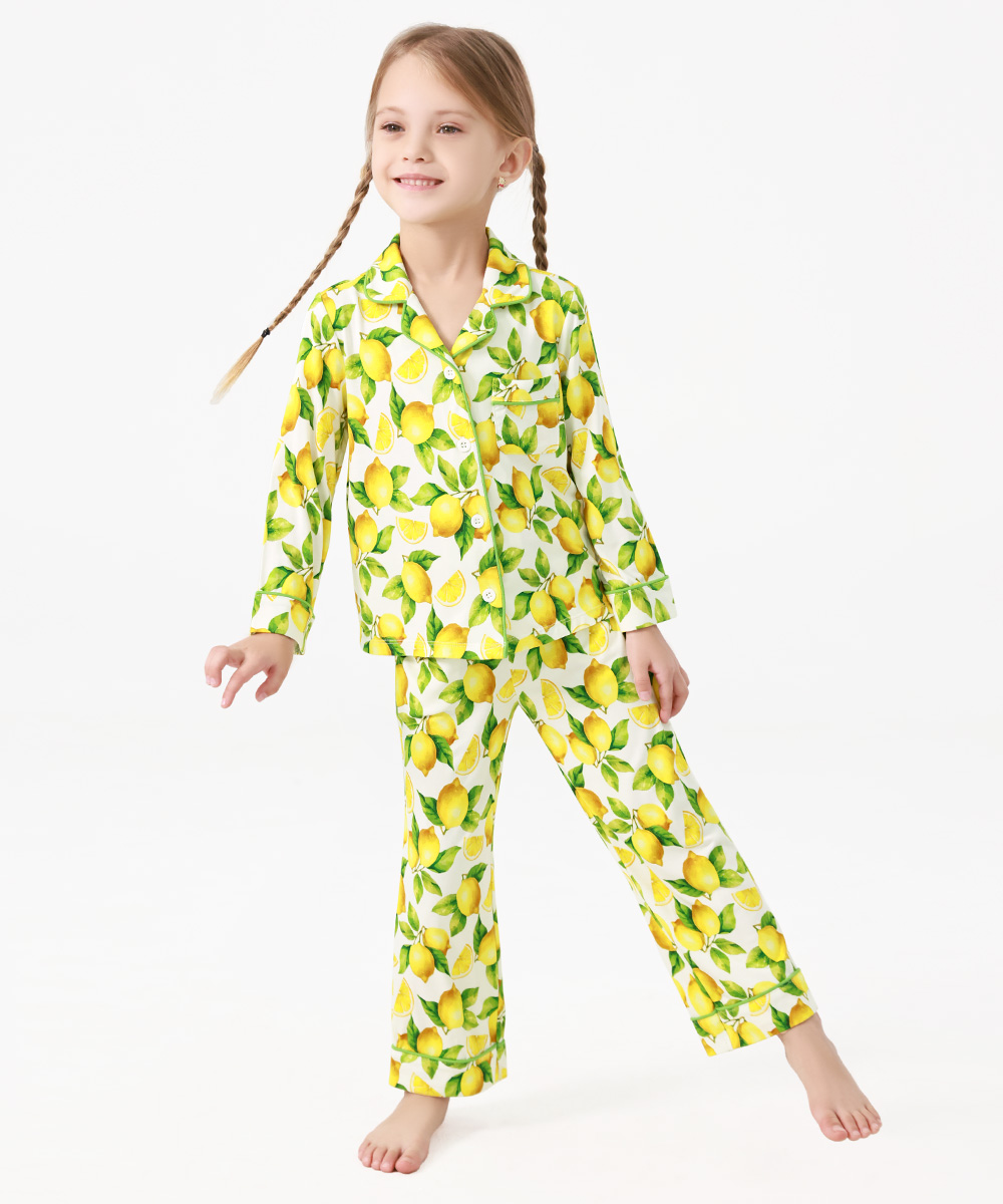 Toddler Girls Bamboo Pajama Set
