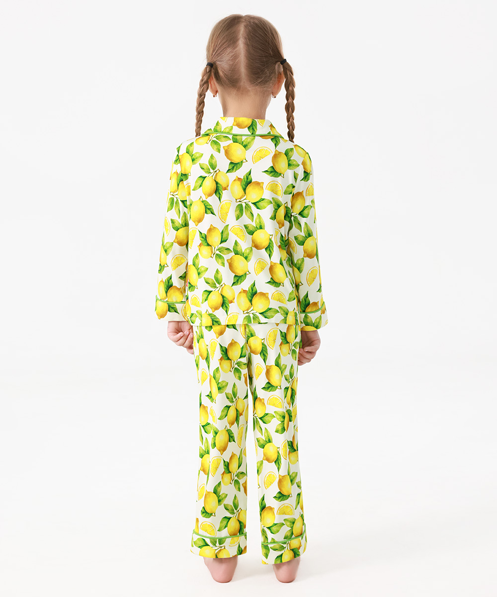 Toddler Girls Bamboo Pajama Set