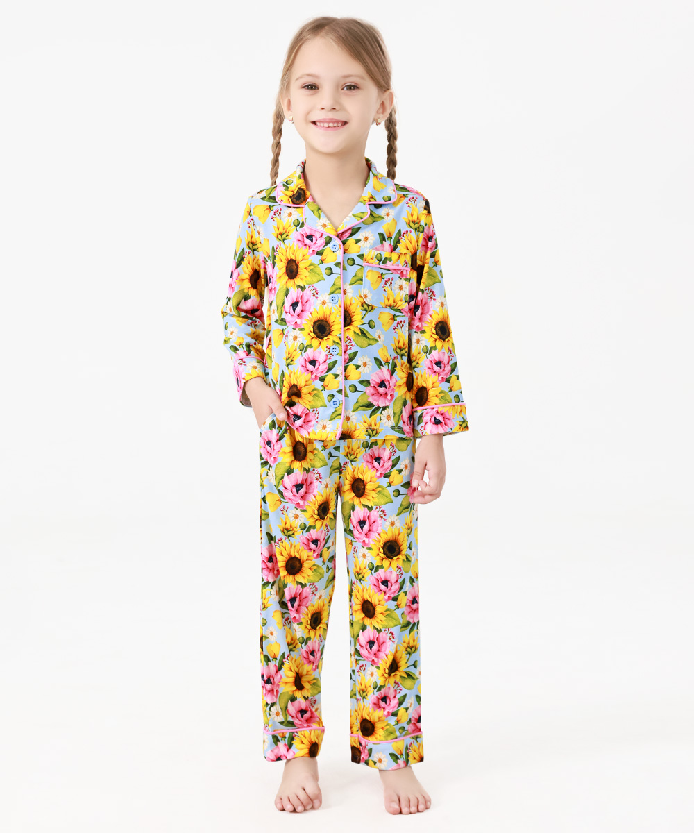 Toddler Girls Bamboo Pajama Set