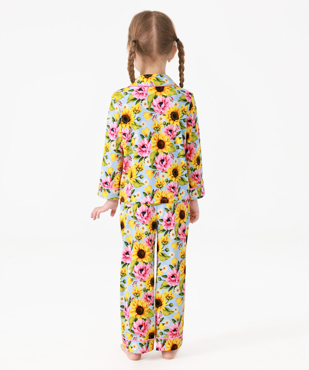 Toddler Girls Bamboo Pajama Set