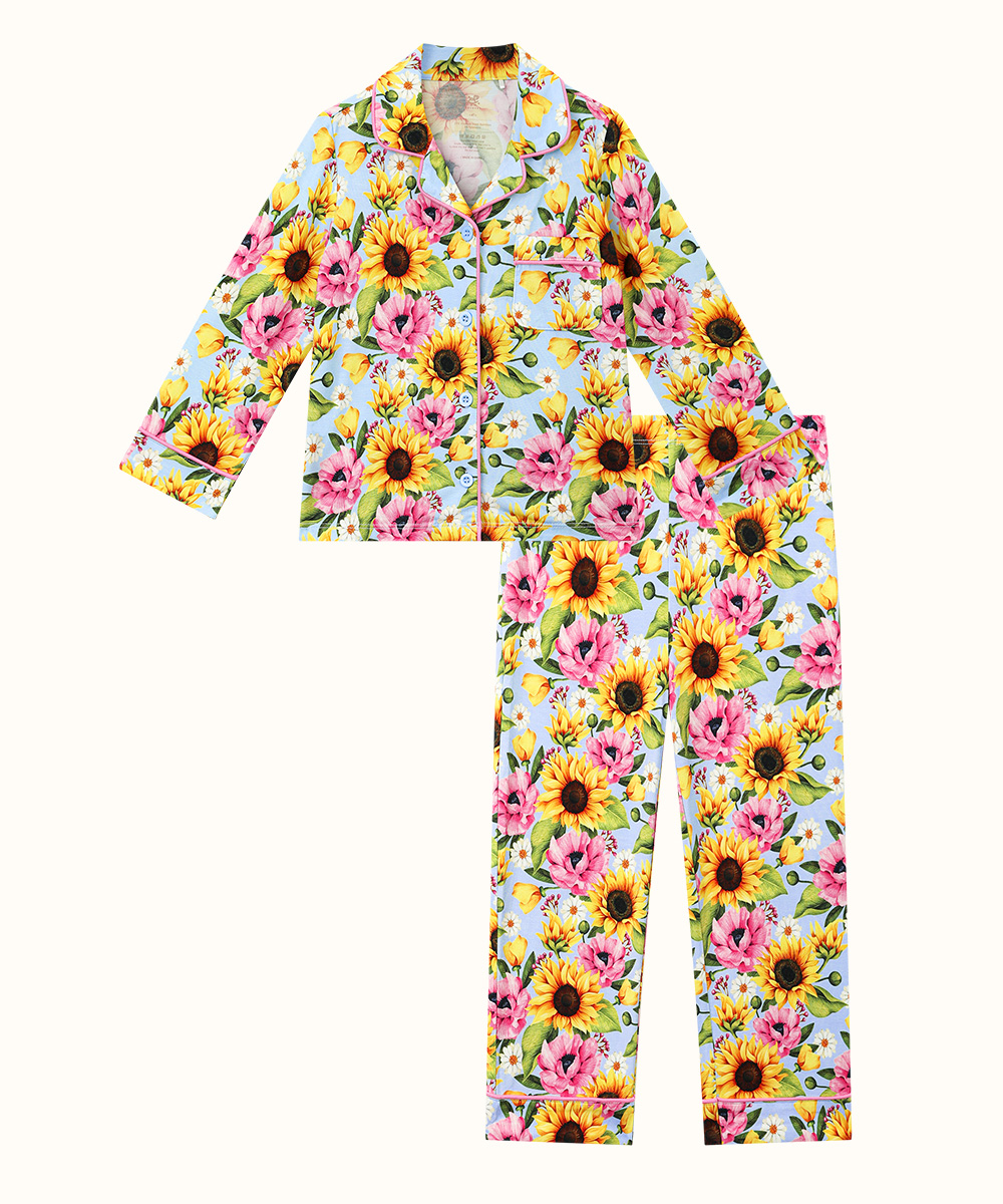 Toddler Girls Bamboo Pajama Set