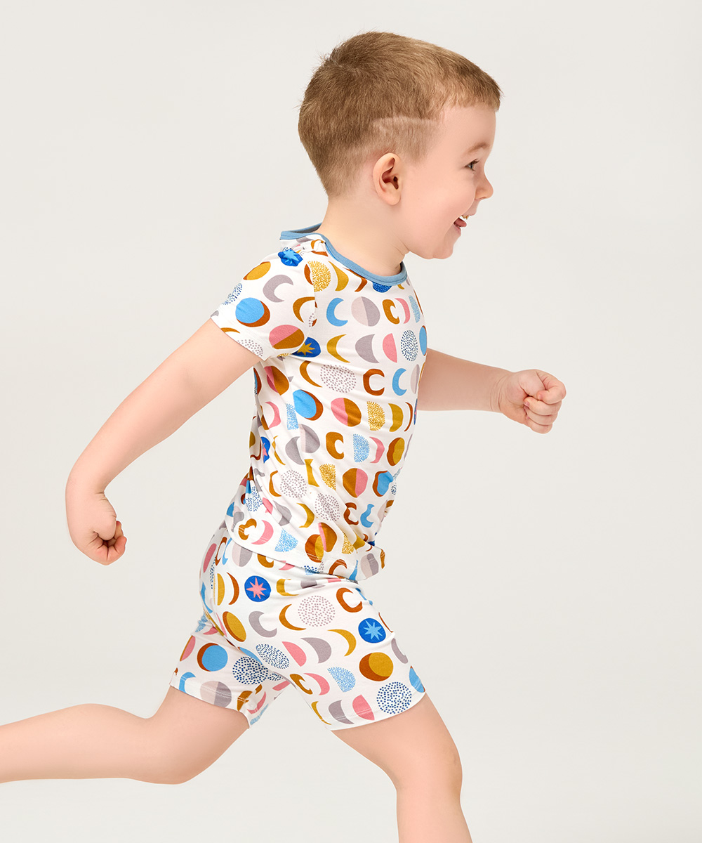 Toddler Short Sleeve Summer Pajamas Sets