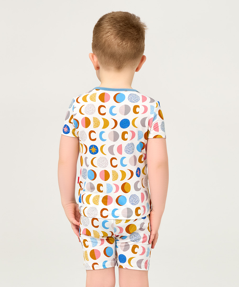 Toddler Short Sleeve Summer Pajamas Sets