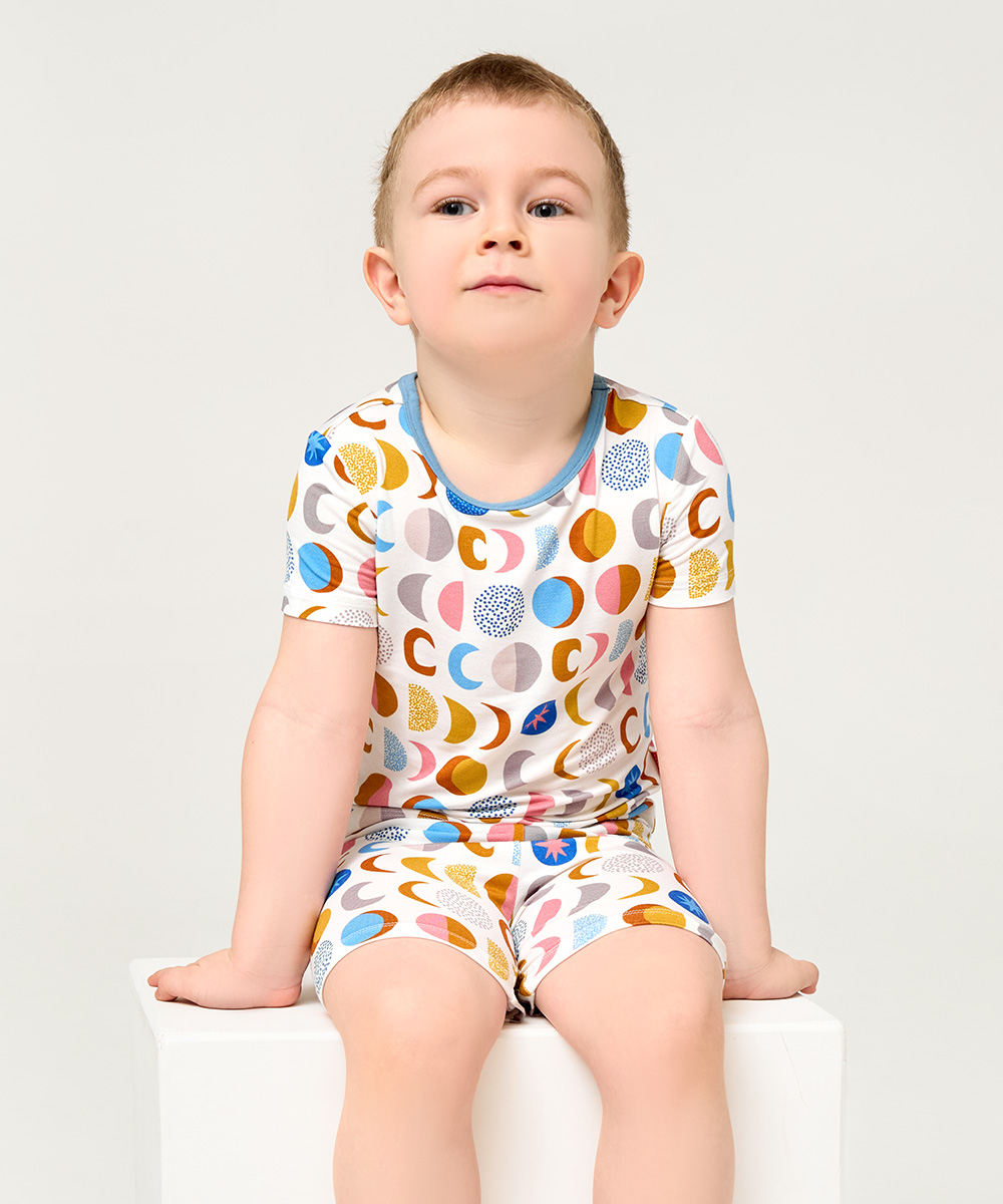 Toddler Short Sleeve Summer Pajamas Sets