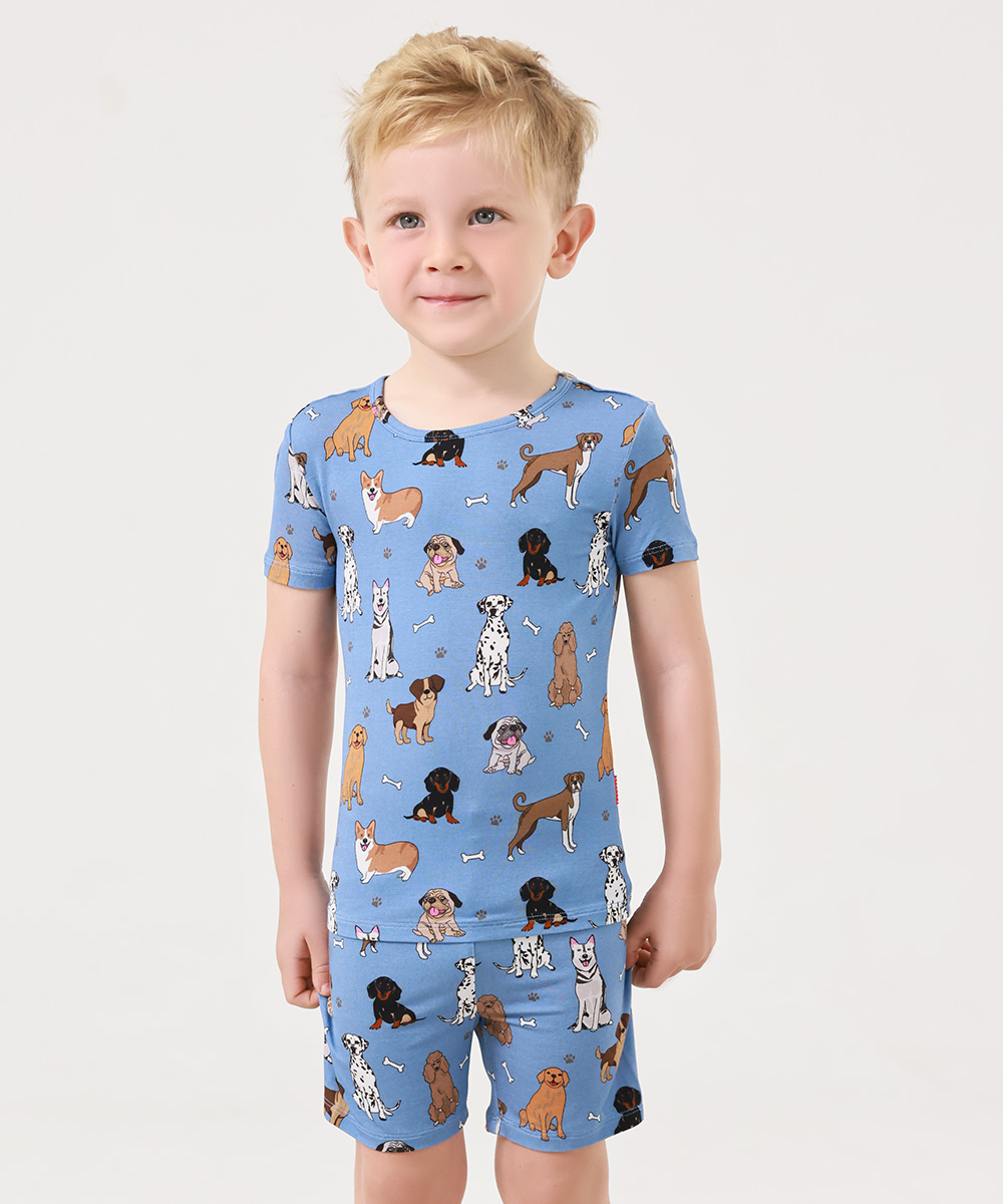 Boy Bamboo Shorts Pajama Sets