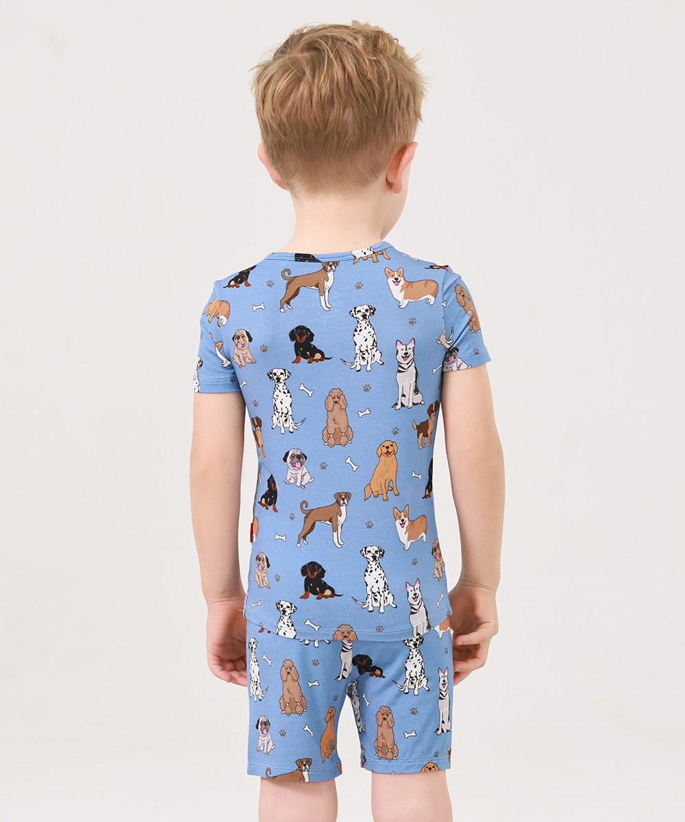 Boy Bamboo Shorts Pajama Sets