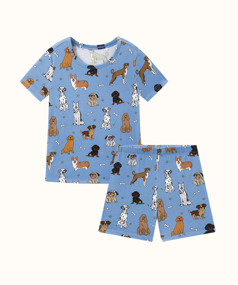 Boy Bamboo Shorts Pajama Sets
