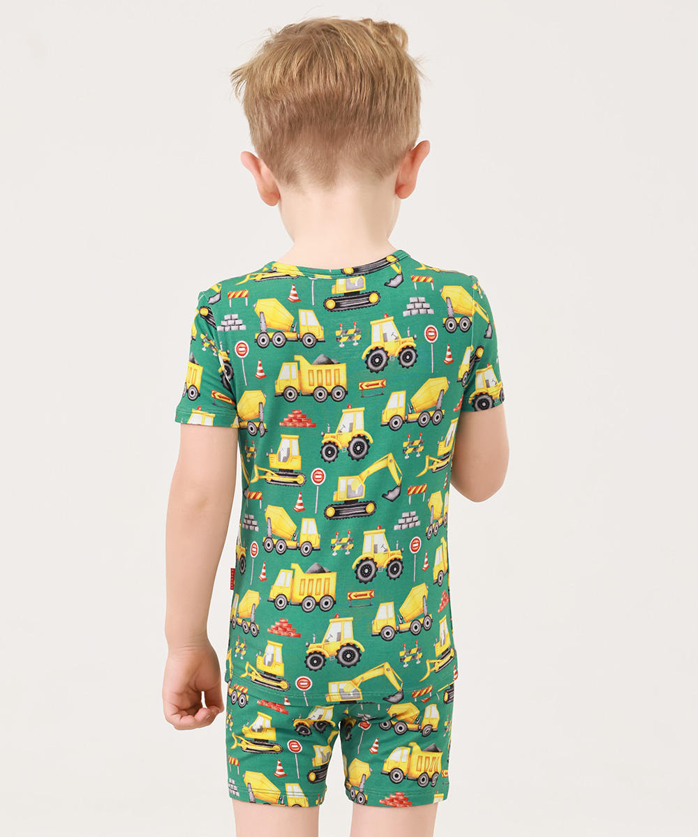Boy Bamboo Shorts Pajama Sets