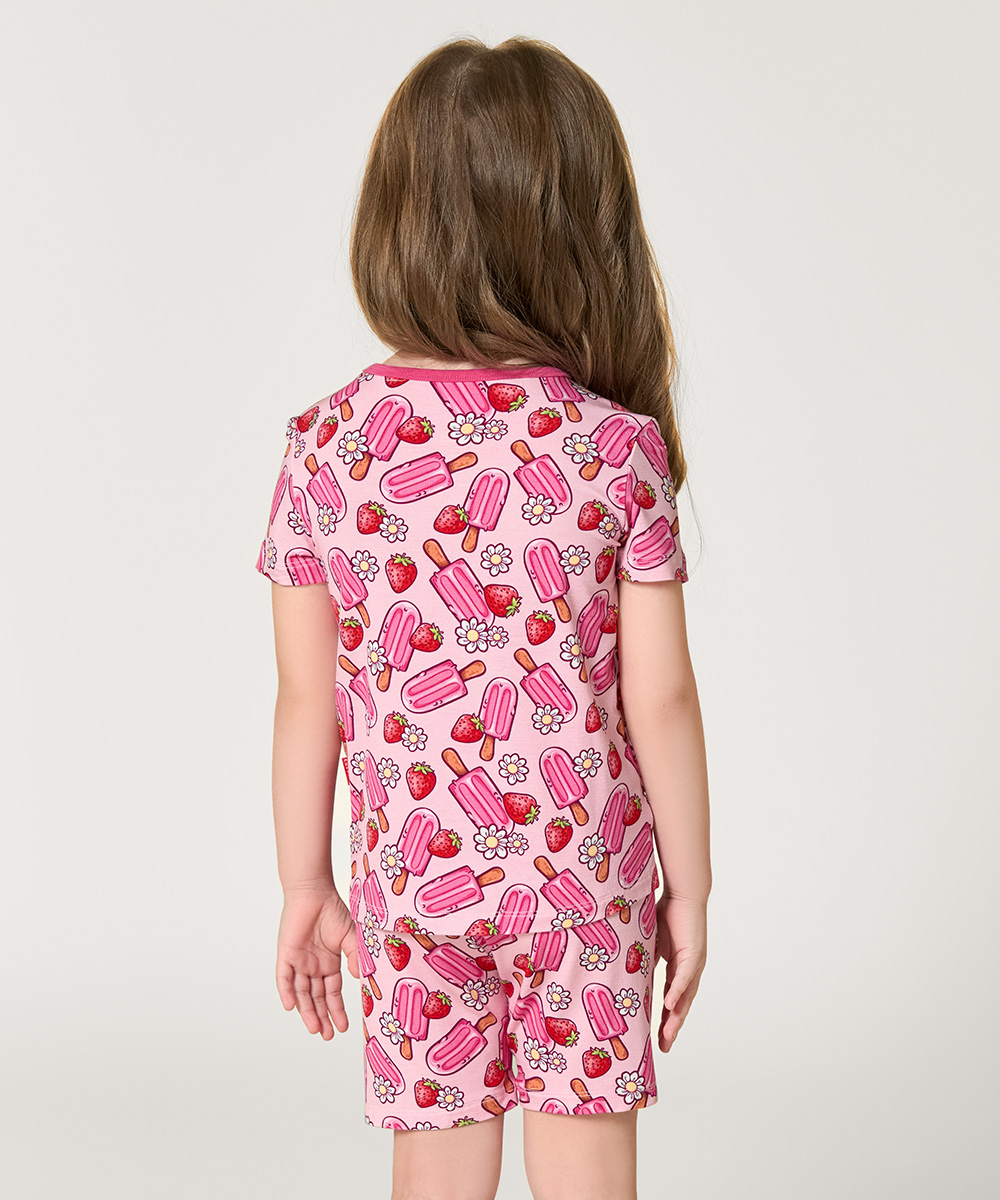 Bamboo Girls Summer Pajamas Sets