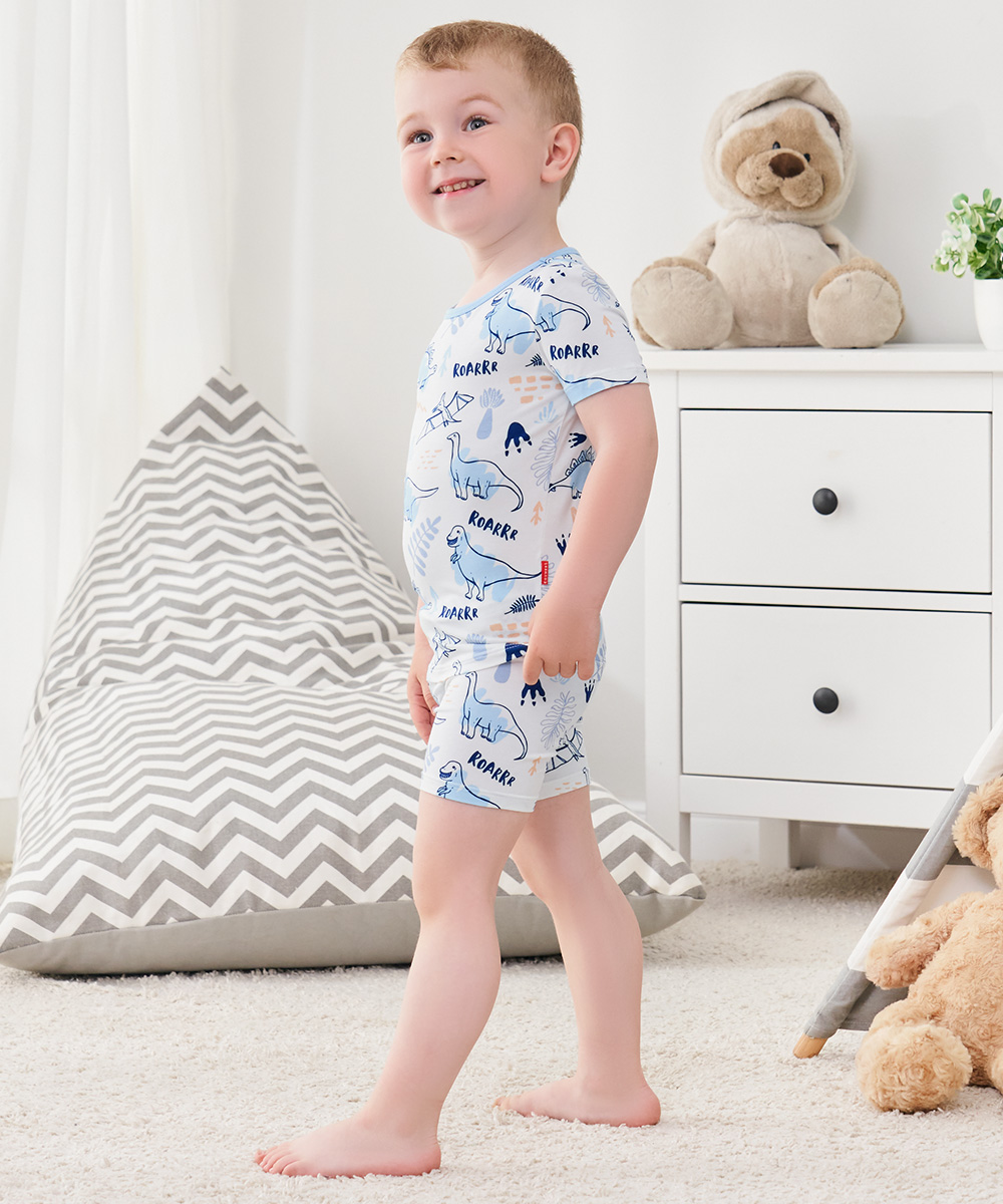 Boy Bamboo Shorts Pajama Sets