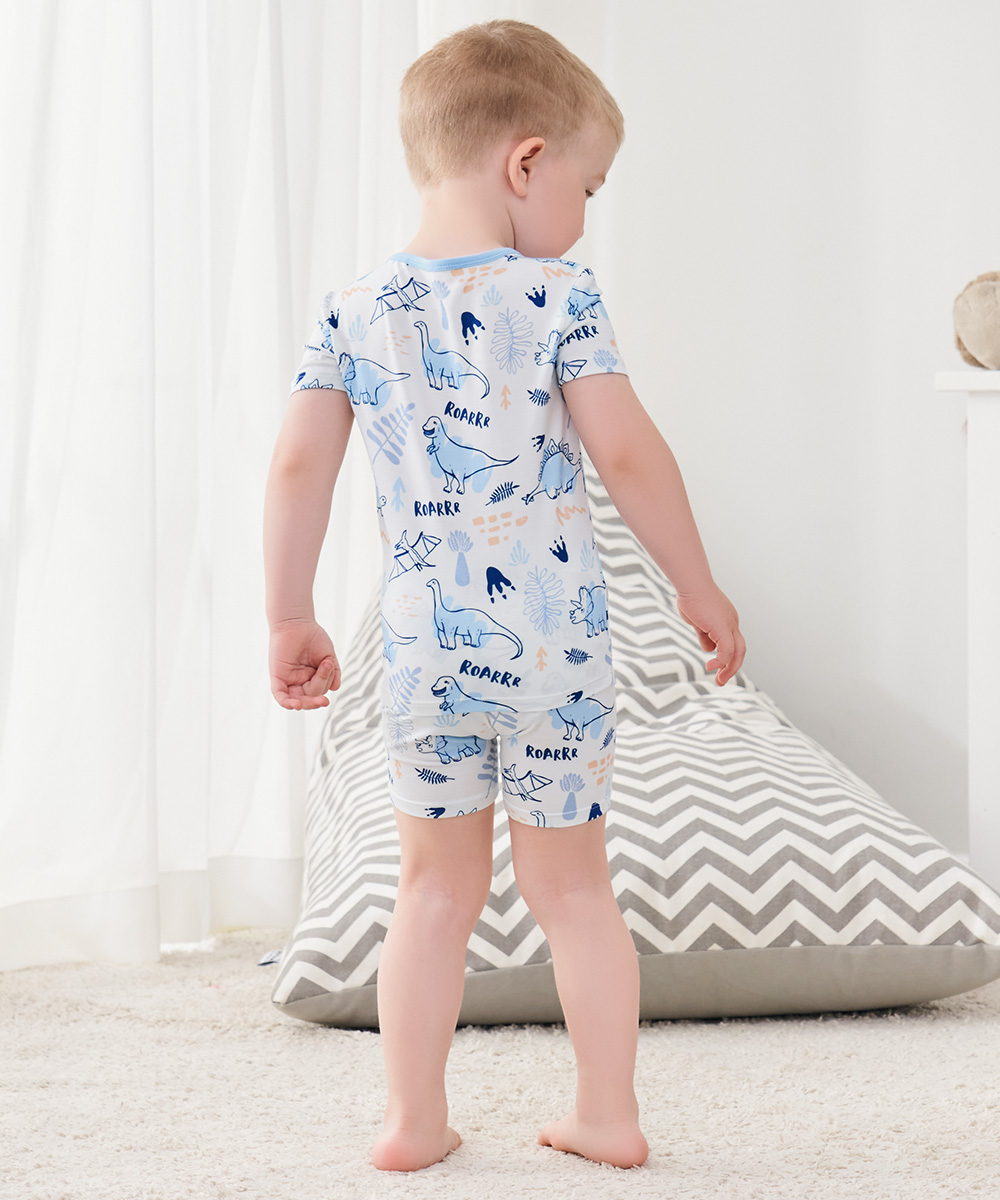 Boy Bamboo Shorts Pajama Sets