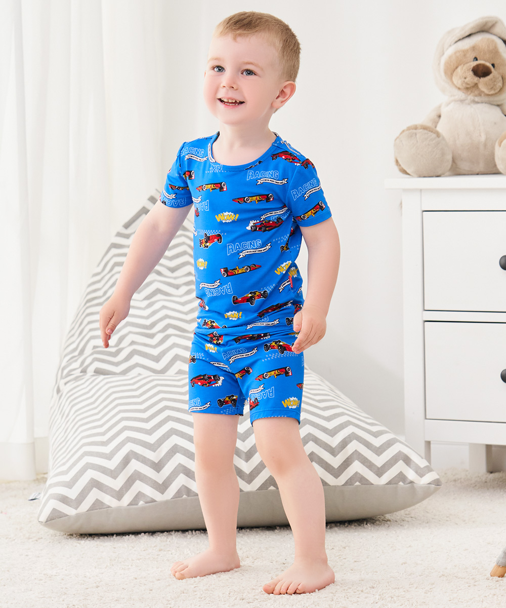 Boy Bamboo Shorts Pajama Sets