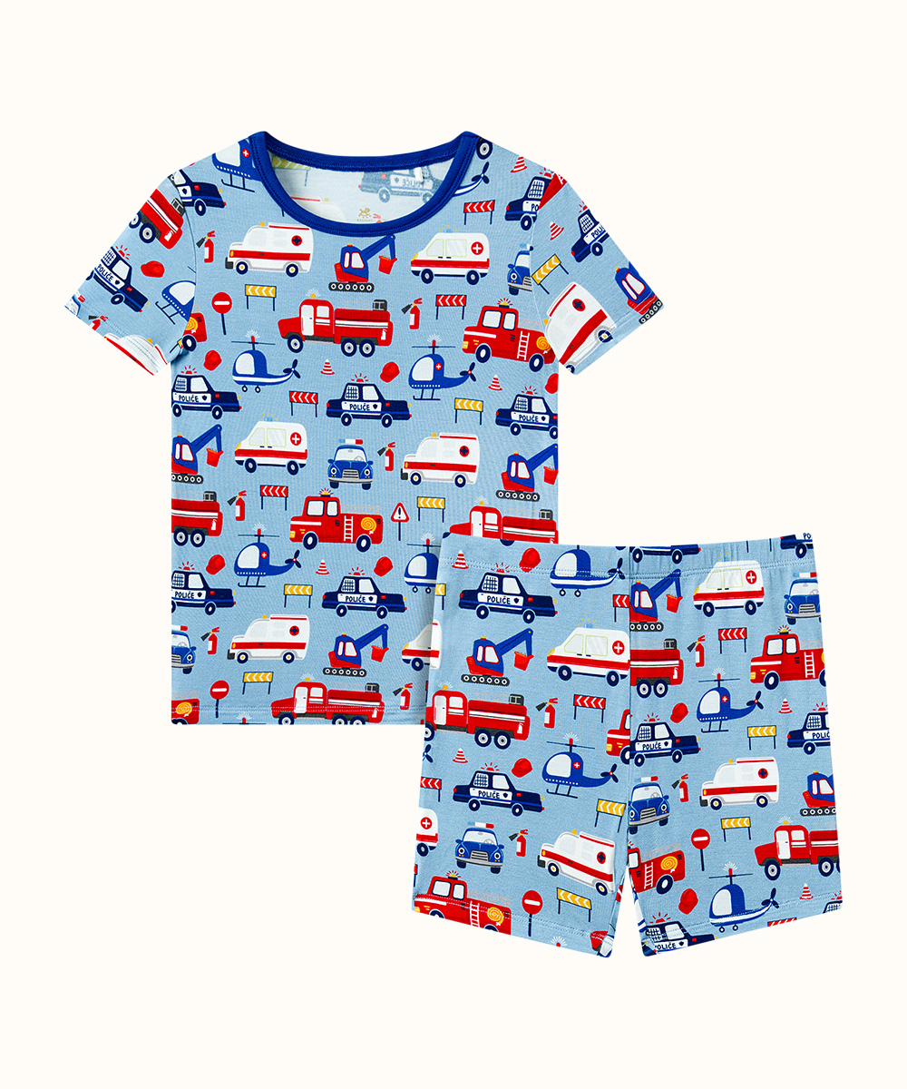 Toddler Short Sleeve Summer Pajamas Sets
