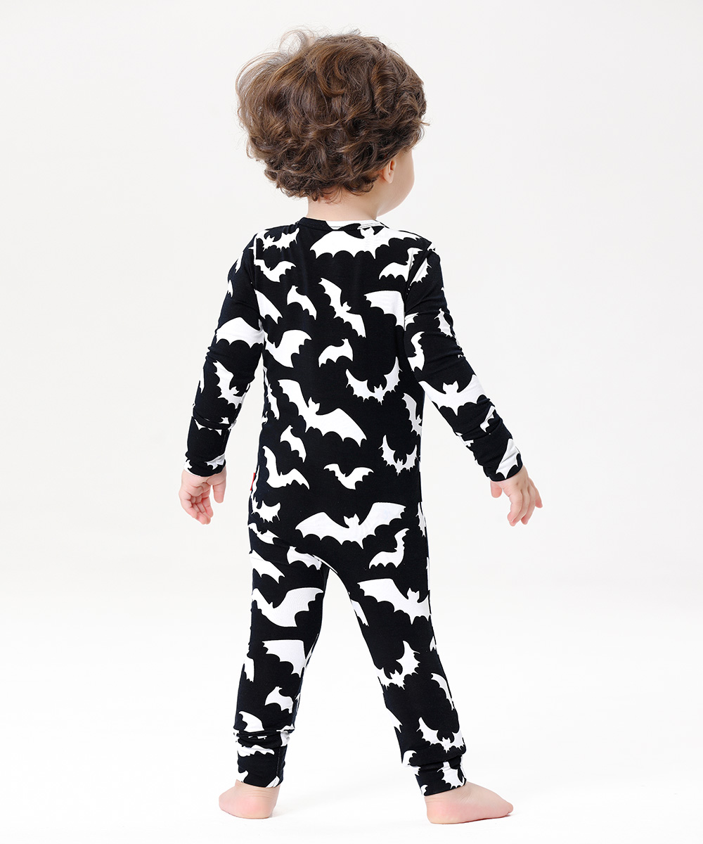 Baby Bamboo Convertible Zipper Footie Romper