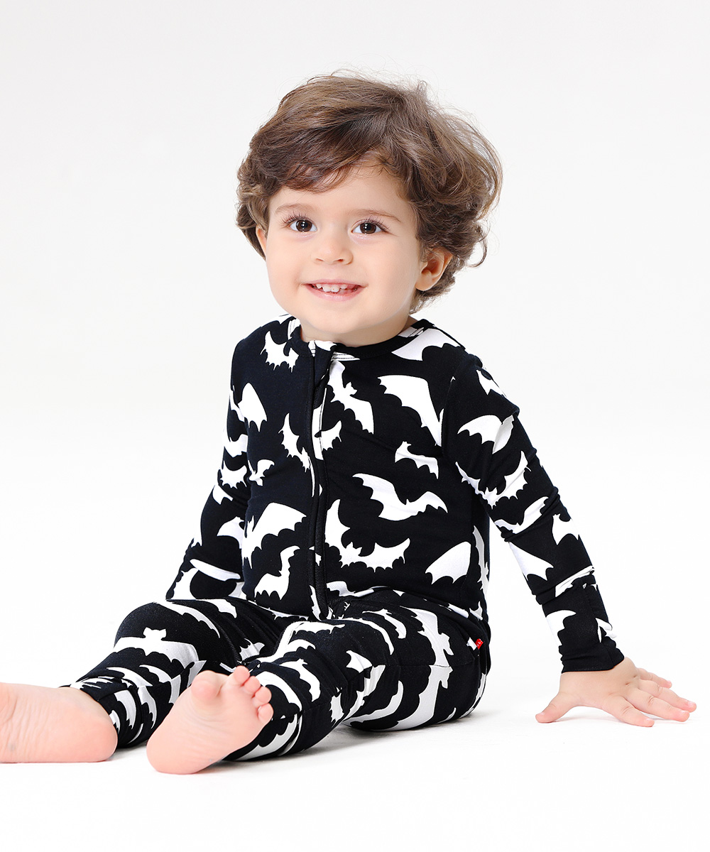 Baby Bamboo Convertible Zipper Footie Romper