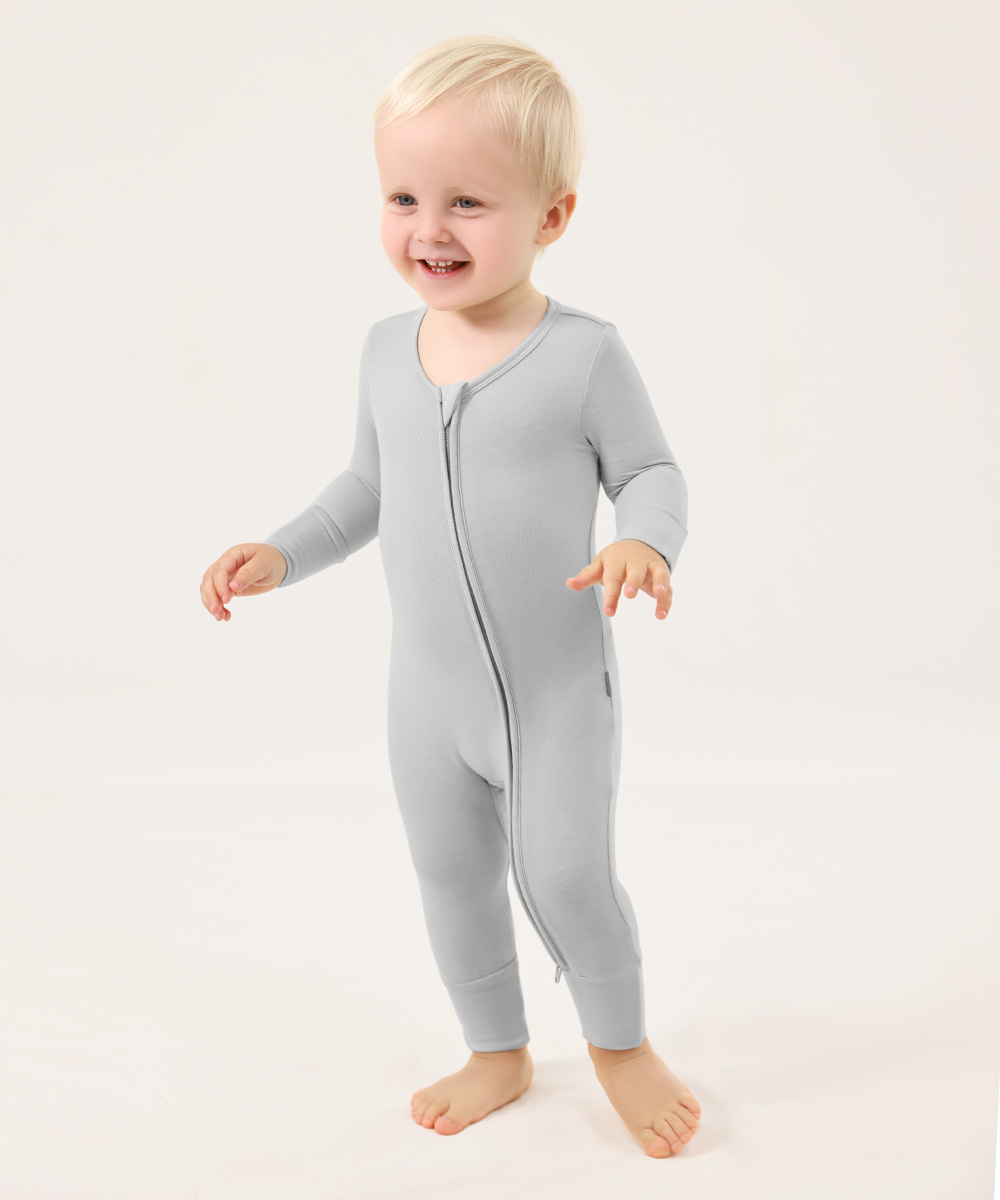 Bamboo Fold Over Baby Footies 