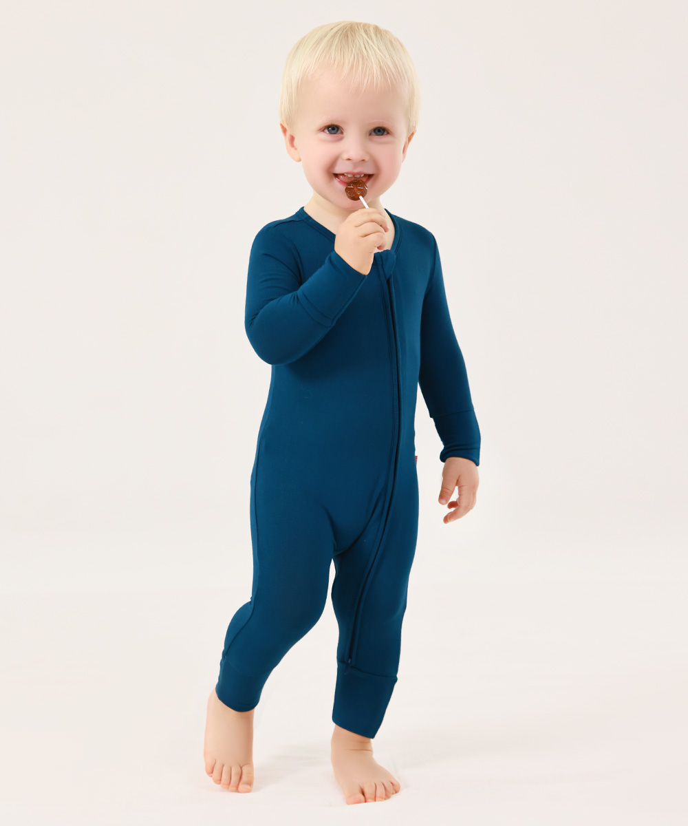 Bamboo Fold Over Baby Footies 