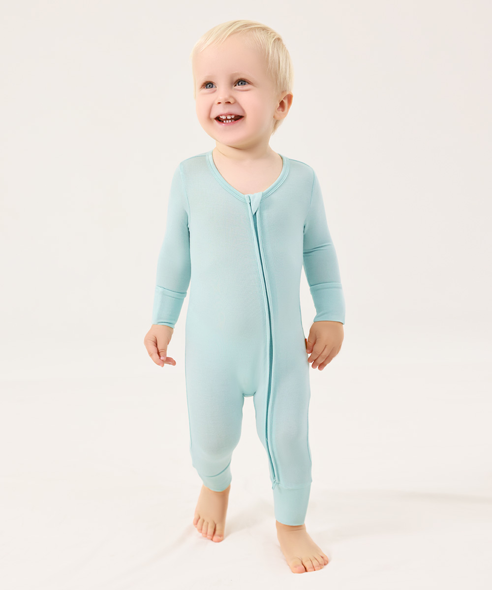 Bamboo Fold Over Baby Footies 