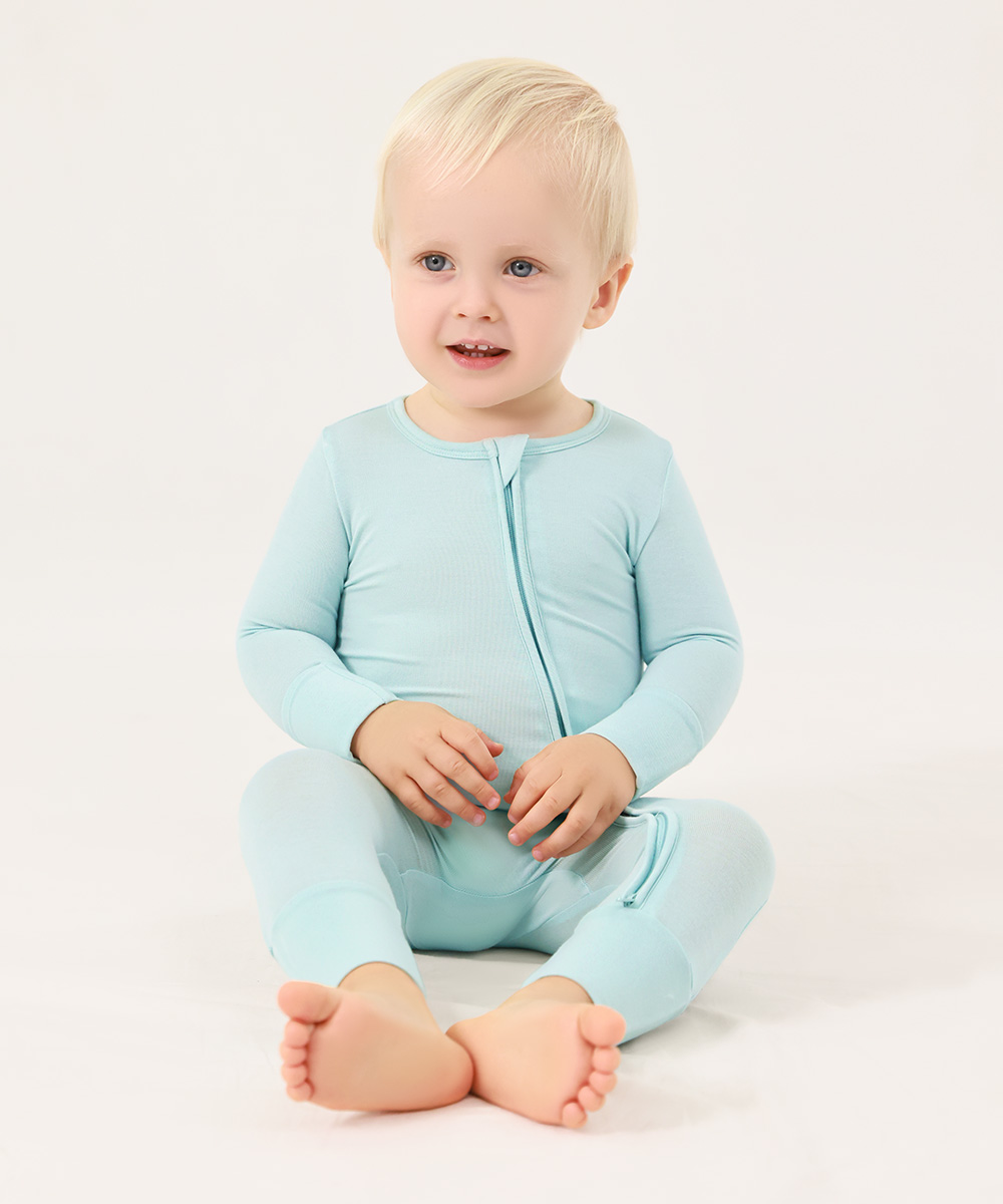 Bamboo Fold Over Baby Footies 