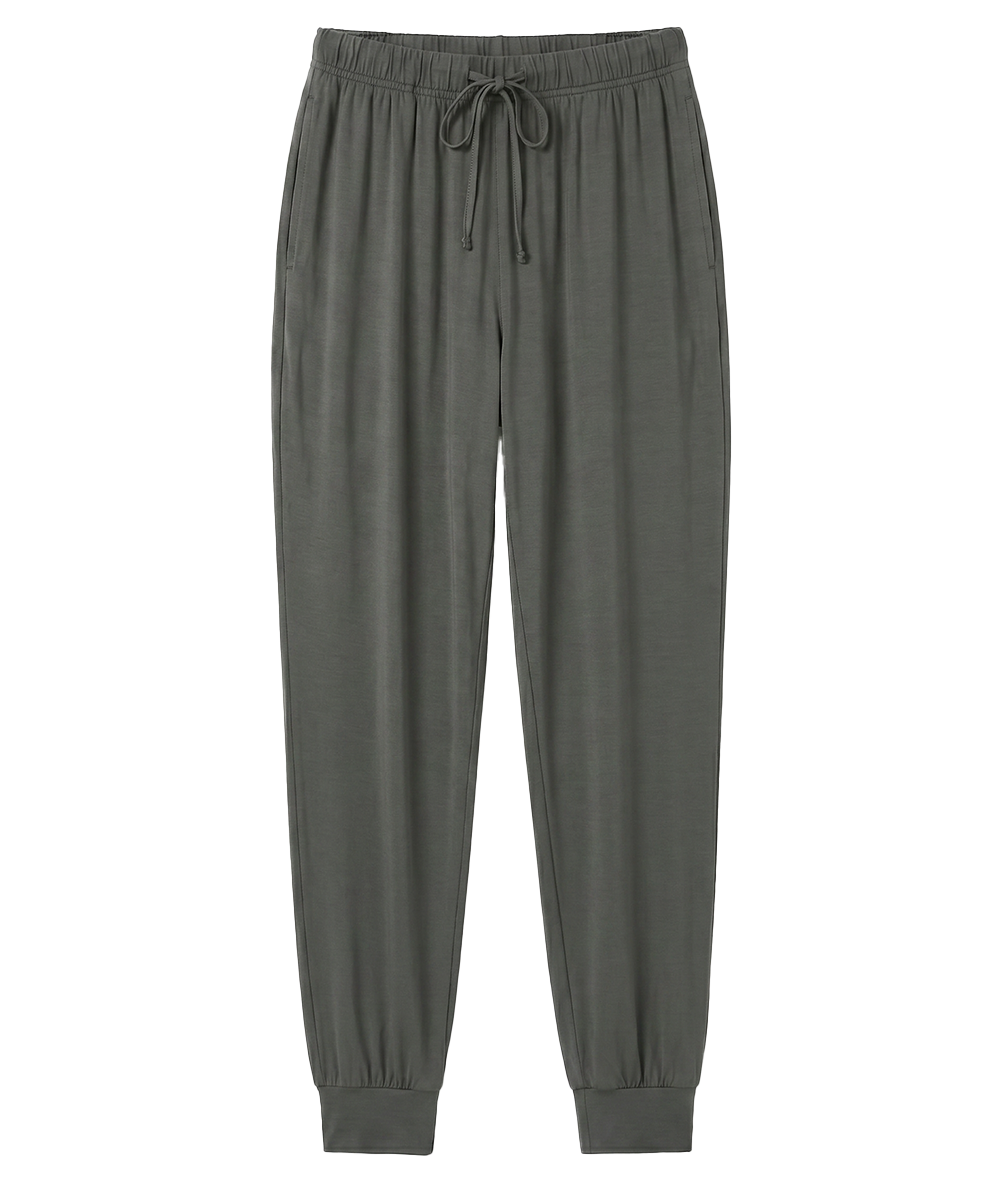 Women Bamboo Pajama Pants Drawstring Waist Loungewear with Pockets