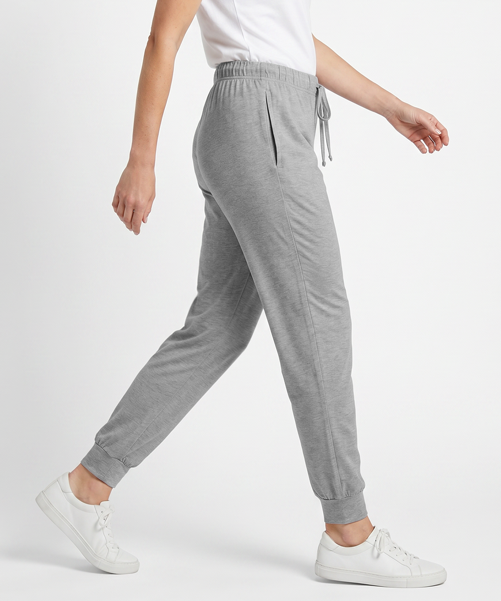Women Bamboo Pajama Pants Drawstring Waist Loungewear with Pockets