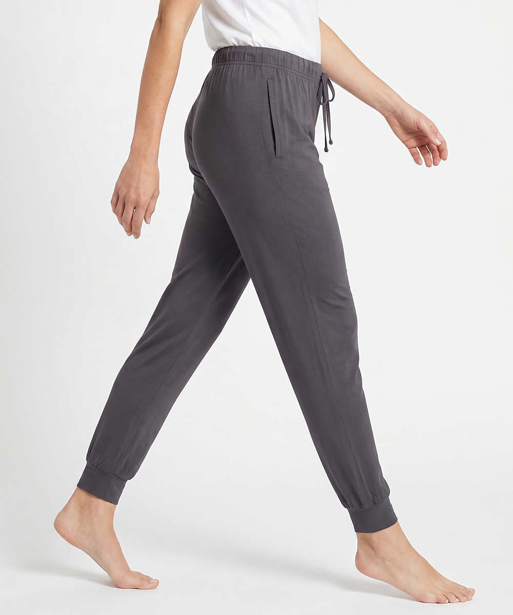 Women Bamboo Pajama Pants Drawstring Waist Loungewear with Pockets